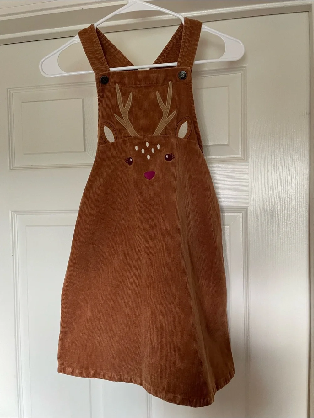 Gymboree Girls Embroidered Deer Corduroy Skirtall